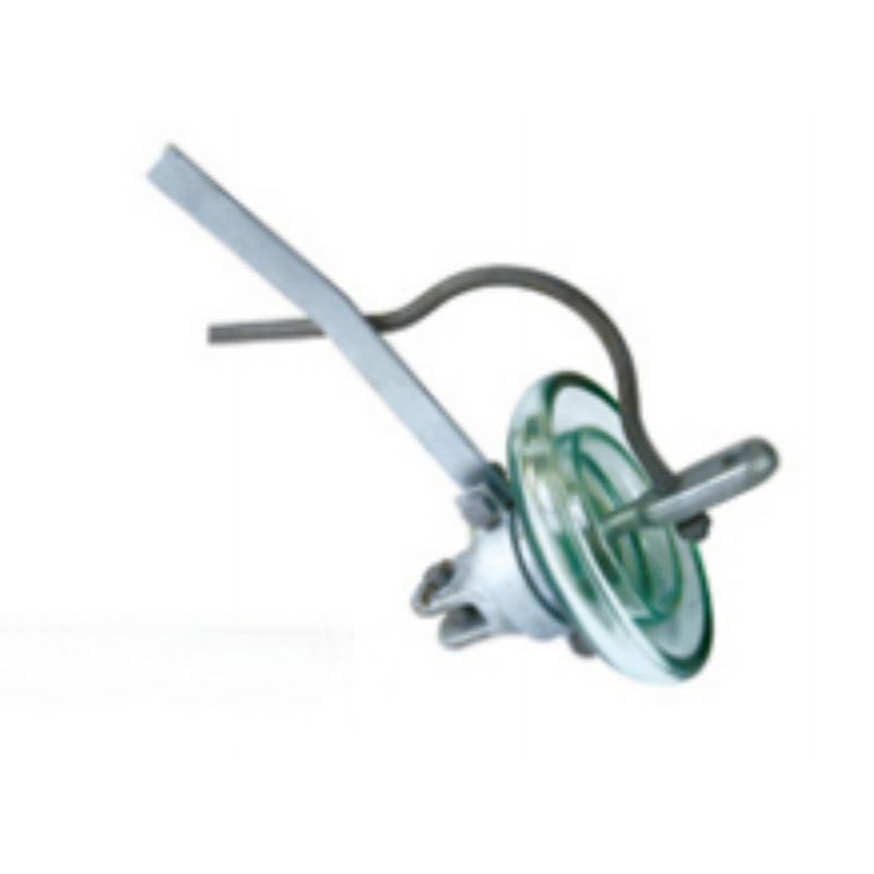 Isolador de vidro tipo fio terra